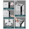 thumbnail image 4 of Humidifier Large Room, 5.3Gal/20L Warm & Cool Mist Humidifiers for Home 1500 sq ft, Whole House Humidifier, Humidifiers for Bedroom Home Plants Office Large Areas, White, 4 of 7