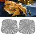 thumbnail image 1 of 2 Pcs Doublure de Friteuse Réutilisable en Silicone, Tapis de Doublure en Silicone Anti-Rayures pour Friteuse, pour Accessoires de Friteuse Foodi AG301, 1 of 8