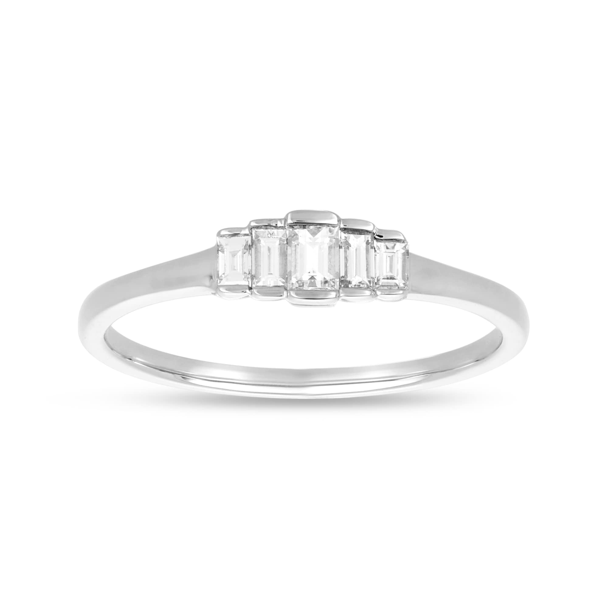 Details about   1.25CT Marquise & Baguette Diamond Wedding Ring Enhancer 14K Yellow Gold Finish 
