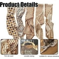 thumbnail image 3 of 5PCS Purse Scarf Set, Silk Scarf for Women, Fashion Scarves for Handbags, Lightweight Boho Headbands and Stylish Hair Accessories, 3 of 7