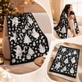 thumbnail image 4 of Christmas DIY Coloring Throw Blanket, Flannel Xmas Pattern Blanket for Kids Adults Home Decor, 4 of 7