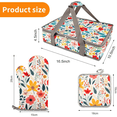 thumbnail image 2 of Numjaw Casserole Carrier for Hot or Cold Food, Insulated Casserole Travel Carry Bag with Oven Mitts and Pot Holders Set, Gifts for Women, 2 of 8