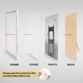 thumbnail image 6 of Meframe 3 PACK 8.5x11 Tabletop Picture Frame, Linear Picture Frame, Hanging or Tabletop Display 8.5x11 Photo, Grey, 6 of 7