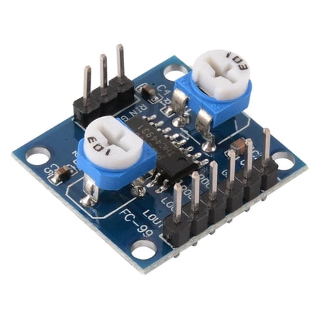 PAM8406 5W+5W Class D Digital Stereo Audio Power Amplifier Module Board with Volume Control Potentiometers