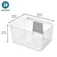 thumbnail image 2 of Large Wallspace Storage Bin and Bracket - Wall-Mounted Storage Bins for Garage, Laundry Room, and Pantry, 2 of 2