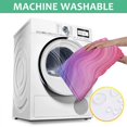 thumbnail image 6 of Rainbow Tie Dye Swirl Pattern Square Tablecloth,Waterproof Square Table Cover,Wipeable Spillproof Washable Table Cover for Home Kitchen Party Decor 60"x60"(152x152cm), 6 of 6