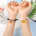 thumbnail image 5 of Pulsera hecha a mano YONGSHENG para Parejas con Imán en Forma de Corazón Halloween, 5 of 5