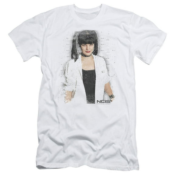 Ncis Abby Skulls Adult 30/1 T-Shirt White
