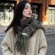 thumbnail image 2 of Bufanda de tartán a cuadros con borlas a la moda para niños y niñas, abrigo de cuello largo suave y cálido en invierno JAMW Sencillez, 2 of 5
