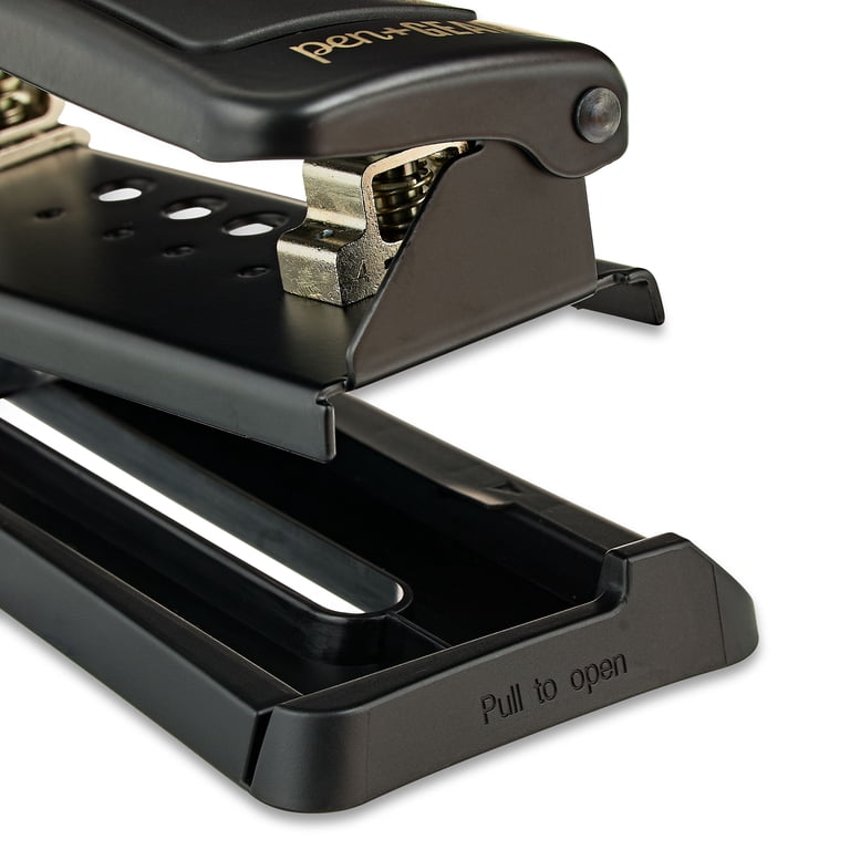 3-Hole Punch, 10-Sheet Capacity, Black photo 5