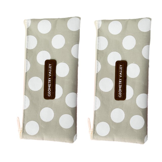 Estuche para lápices de tela Oxford con cremallera, estuche para lápices, bolsa de maquillaje, bolsa de maquillaje