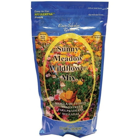 - Jiffy WFSU18 Wildflower Sunny Shaker Bag