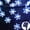 Blue, variant on Solar Snowflake String Light, 16.4ft 20LED 8 Modes Waterproof Solar Powered String Fairy Lights for Patio Home Gardens Outdoor Holiday Christmas Tree Party Decorations, Warm White