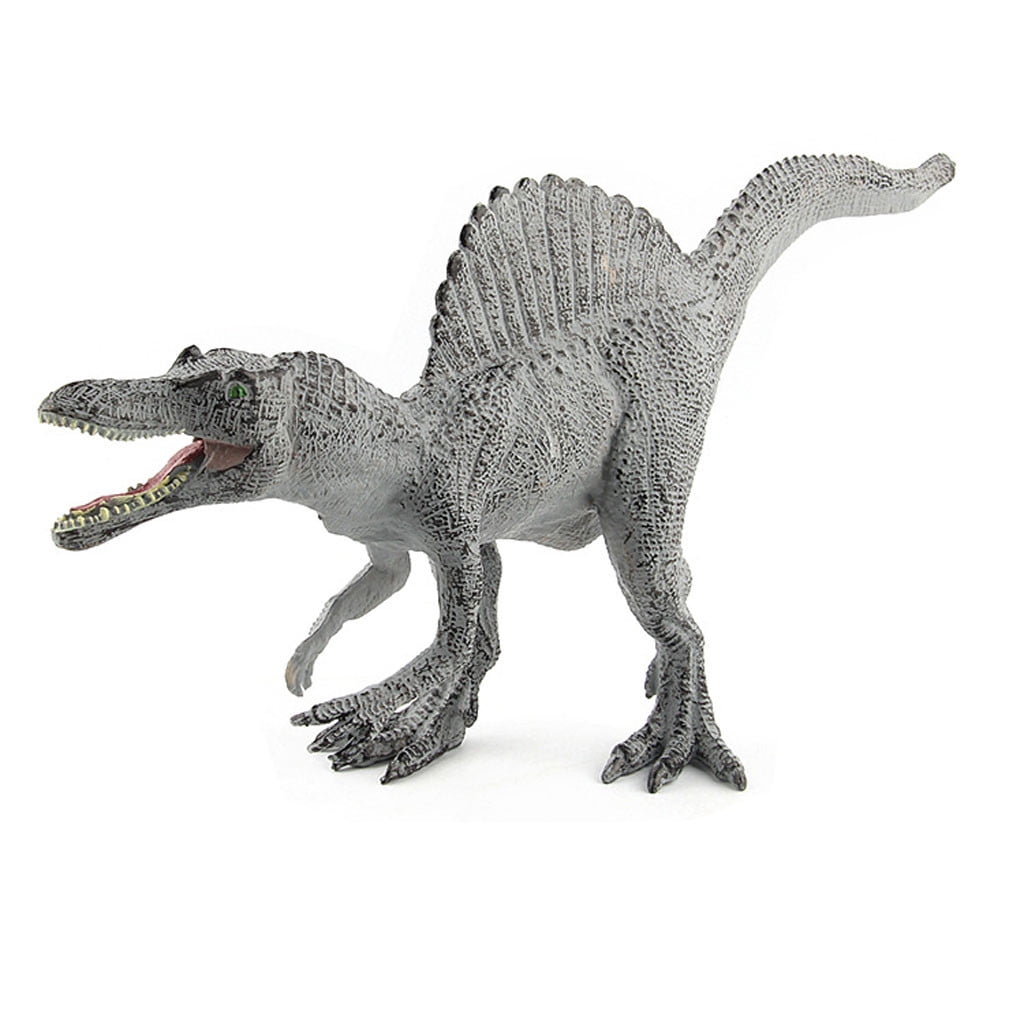 Jurassic Spinosaurus Toy Figure Triceratops Dinosaur Model For Kids Birthday US 