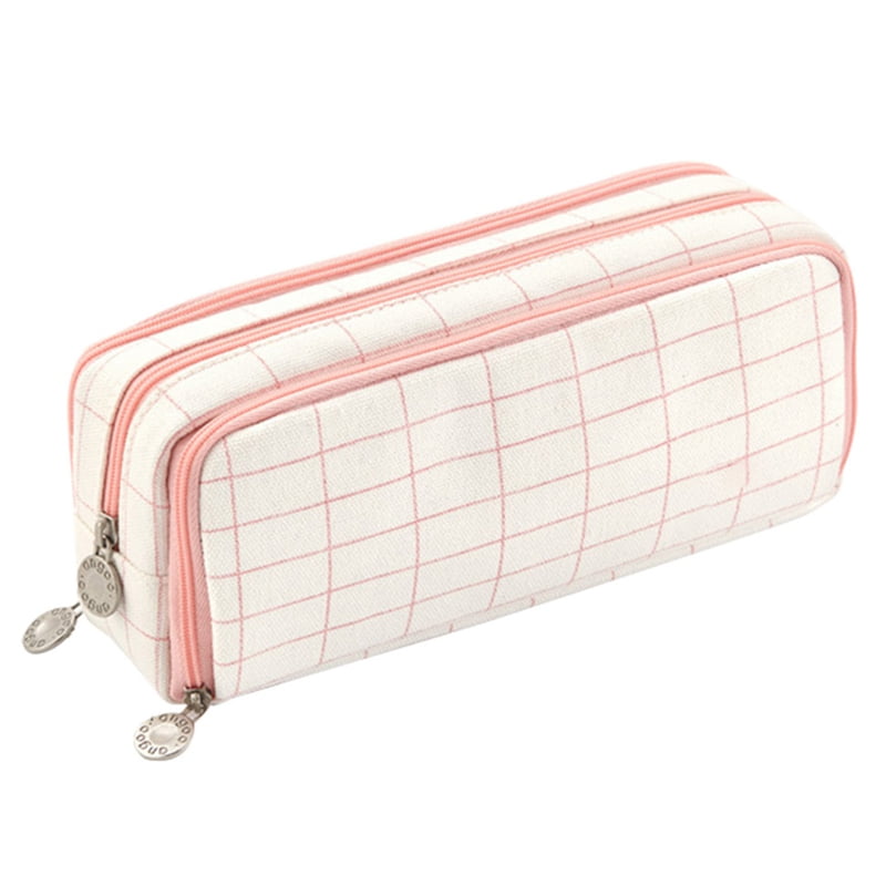 Large Capacity Pen Case Pencil Bag Pouch with Big Compartments For Students UK 