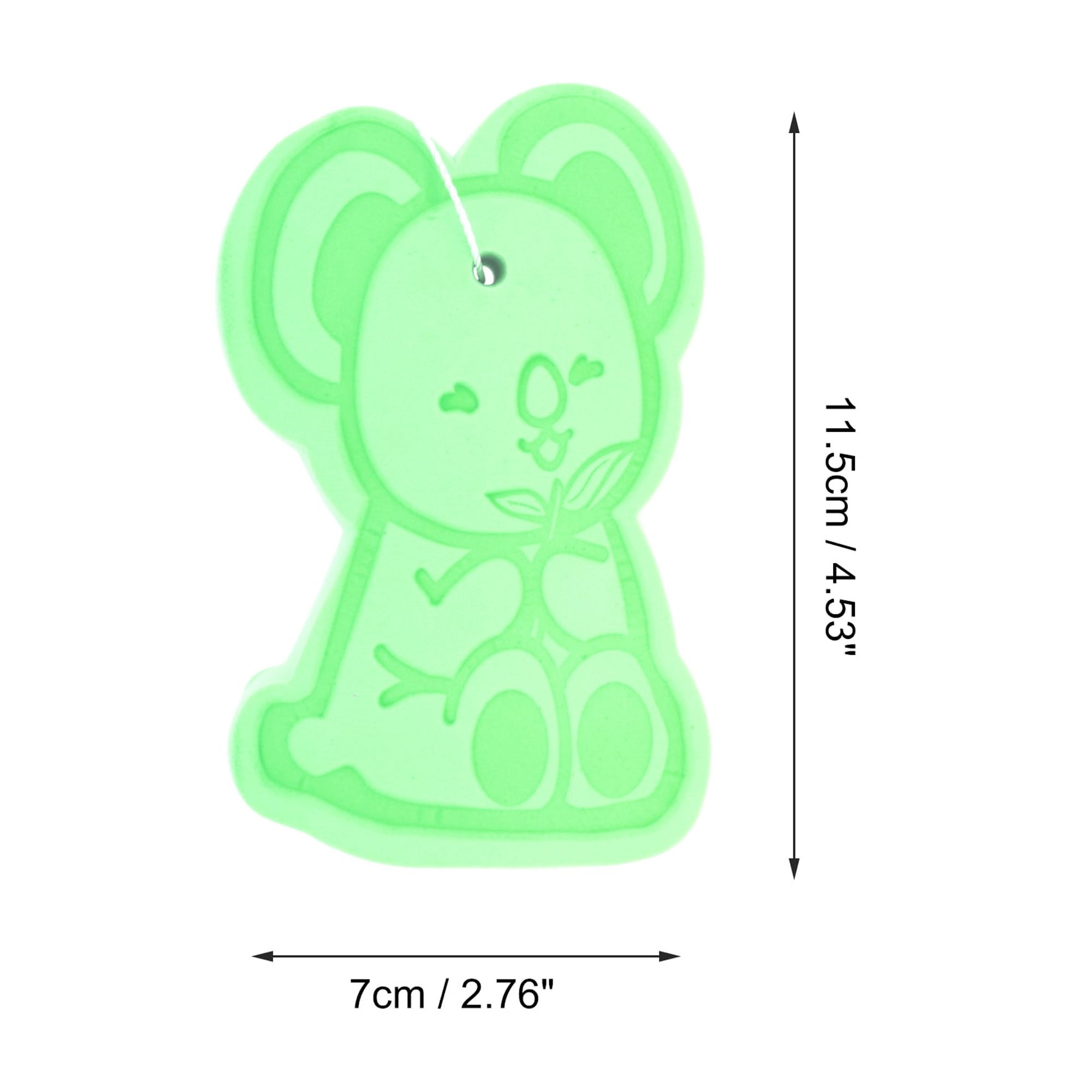 Unique Bargains Cartoon Bath Shower Brush 4.53"x2.76"x1.1" 1 Pc Green