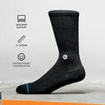 thumbnail image 4 of Stance Men's Shoe size 9-13 Large Crew Socks, 4 of 6