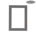 thumbnail image 2 of Charcoal Acid Free 12x16 Picture Frame Mats with White Core Bevel Cut for 11x14 Pictures - Fits, 2 of 3