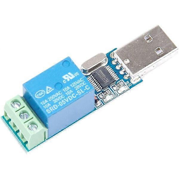 USB Relay Module USB Intelligent Control Switch USB Switch for Electronic Converter Type LCUS-1