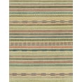thumbnail image 1 of Ahgly Company Machine Washable Indoor Rectangle Abstract Dark Almond Brown Area Rugs, 8' x 10', 1 of 7