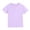 Light Violet, variant on CPNG Boys Girls Daily Casual T Shirt Comfortable Stylish Solid Color Summer Crewneck Short Sleeves T Shirt(Light Green,3-4 Years)