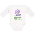 thumbnail image 3 of Inktastic Mommy's Lil' Dragon Boys or Girls Long Sleeve Baby Bodysuit, 3 of 5