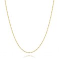 thumbnail image 1 of Ariana Lucci 14K Gold Filled Thin Italian Figaro Chain Necklace, Non Tarnish 1.25mm Dainty Link Chain, Great for Pendants and Charms, Genuine 1/20 14K Gold Filled Made in Italy, 16", 1 of 6
