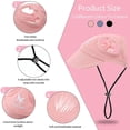 thumbnail image 4 of Adjustable Cat Dog Travel Visor Hat Ear Holes Pet Baseball Hat Sun Cap BLUE M, 4 of 8