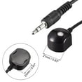 thumbnail image 3 of Uxcell IR Infrared Receiver Extender Cable 0.14" Jack 9.8FT Less Than 26FT Receiving Distance 2Pcs, 3 of 6