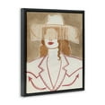 thumbnail image 3 of Stupell Industries Contemporary Western Cowgirl Fashion Black Floating Frame Canvas Art, 17 x 21, by Grace Popp, 3 of 8