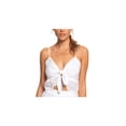 thumbnail image 1 of Roxy Play The Part Crop Cami, White, Medium, 1 of 7