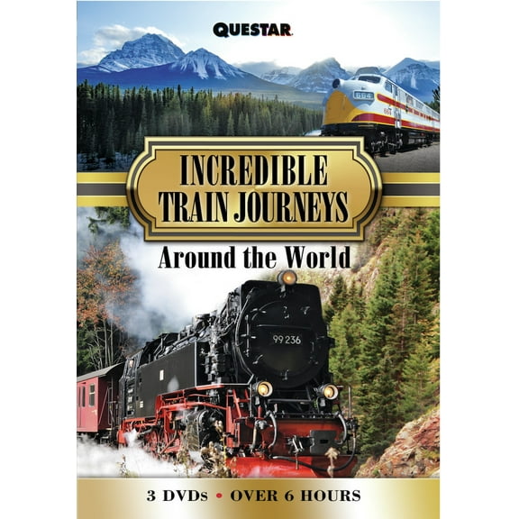 Incredible Trains Journeys Around the World 3 pk.