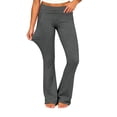 thumbnail image 6 of Lmueinov Flare Leggings for Women Fold Over High Waist Bootcut Yoga Pants with Pocket Slim Fit Soft Stretchy Lounge Trousers Daily Workout Casual Wear, 6 of 8
