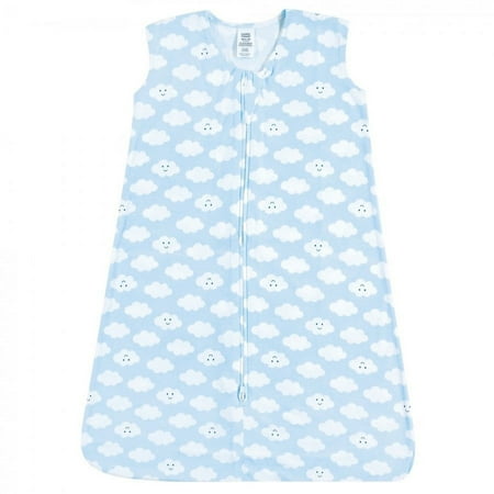 UPC: 0660168402681 | Luvable Friends Baby Boy Sleeveless Jersey Cotton Sleeping Bag  Sack  Blanket  Boy Clouds Jersey  6-12 Months