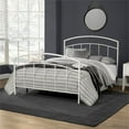 thumbnail image 6 of Hillsdale Furniture Julien Metal Full Bed, Textured White, 6 of 10