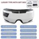 thumbnail image 1 of Eye Massager Vibration Therapy Air Pressure Heating Massage Relax Health Care Fatigue Stress Bluetooth Music Improve Vision, 1 of 1
