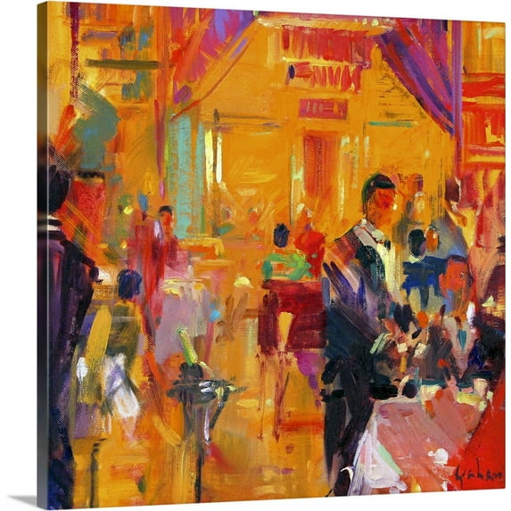 Great BIG Canvas | "Claridges, 2011" Canvas Wall Art - 16x16
