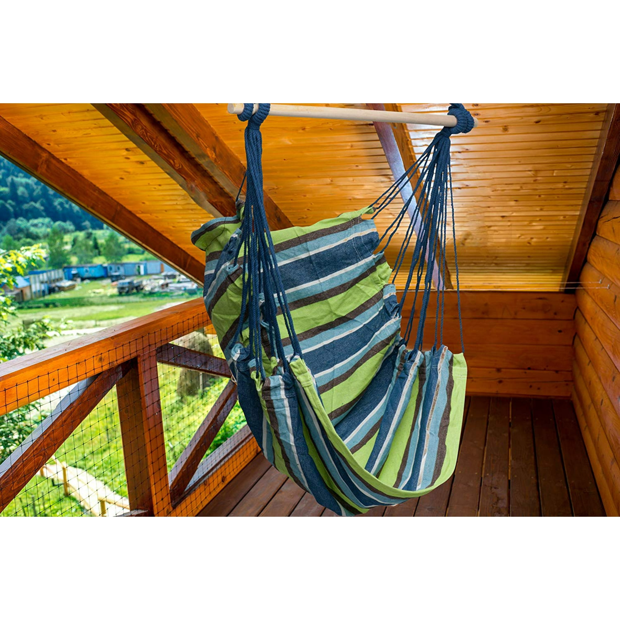Inspired Home Living Large Deluxe Brazilian Hammock Chair
