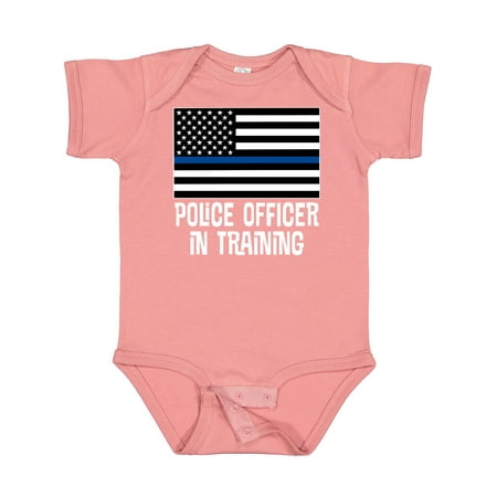 

Inktastic Police Officer in Training Gift Baby Boy or Baby Girl Bodysuit