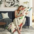thumbnail image 5 of Dog Lover's Body Pillow Cover - Soft & Breathable, Hidden Zipper, 20"x54", Cute Puppy & Floral Print - Perfect Gift for Pet Lovers, Side Sleepers & Dog Themed Decor, 5 of 7