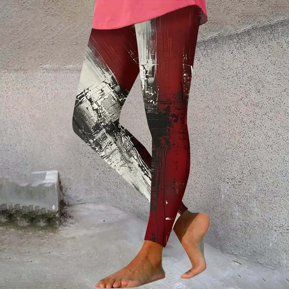 WXLWZYWL Leggings for Women High Waist Halloween Funny Printed Casual Yoga Pants Soft Stretchy Tights Workout Gym Leggings