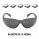 thumbnail image 2 of Lentes de Seguridad Infra con Mica Gris Protección Industrial y Antipolvo Visión Cómoda en Luz Intensa Uso Industrial para Trabajo, Taller y Construcción Kit de 15 Piezas, 2 of 5
