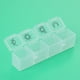 thumbnail image 2 of Organizador Wdftyju Digital 7days Pill Reminder Caja Estuche Temporizador Blanco, 2 of 6