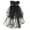 2layer large bow wi, variant on Halloween Bridal Lace Veil Women Layered Tulle Bachelorette Party Veil with Bowknot/Floral Trim for Wedding Party