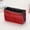 red, variant on Double Zipper Bag Multi-function Bag Medium Bag Cosmetic Storage Bag Travel Bag Makeup Cosmetic Bag Travel Organizer for Accessories