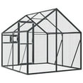 thumbnail image 3 of vidaXL Aviary Outdoor Lockable Large Parrot Budgie Cage Bird House Aluminum, 3 of 90