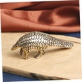 thumbnail image 4 of unbranded 2Ud Escultura De Latón Pangolín Creativa Para Adorno De Interior Con Acabado Dorado, 4 of 8