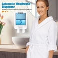 thumbnail image 6 of BEBANG Automatic Mouthwash Dispenser for Bathroom, 18.3Oz Wall Mounted Dispenser with Magnetic Cups, 3 Dispensing Level, Smart Mouthwash Dispenser for Kids Adult, 6 of 7