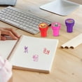 thumbnail image 4 of MRLESS 12pcs Teacher Stamp Sets Self Inking Stamps for Toddlers Adorable Animal Stamp Collection for Kids suitable for Animal Party Supplies, 4 of 8