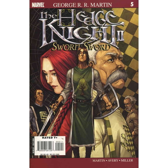 Hedge Knight II, The: Sworn Sword #5 VF ; Marvel Comic Book